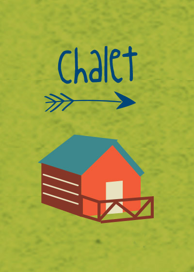 image motif chalet